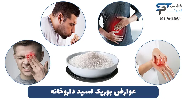 عوارض بوریک اسید داروخانه - بازرگانی اسپوتا