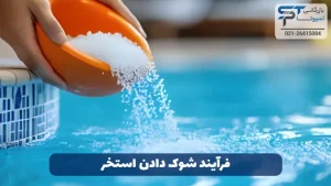 نحوه استفاده از پودر کلر برای ضدعفونی 6 فرآیند شوک دادن استخر - بازرگانی اسپوتا